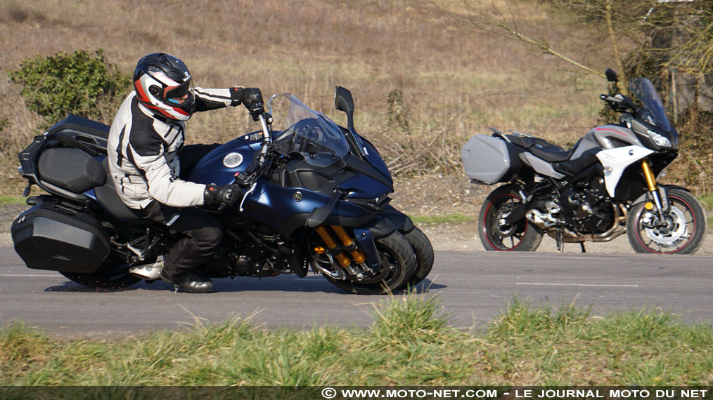 Duel Yamaha Niken GT Vs Tracer 900 GT : le bon plan à trois (roues) ?