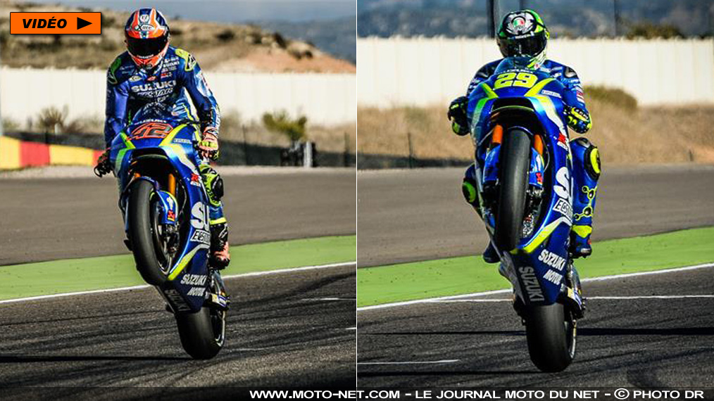 Suzuki vise le top 5 sur toutes les courses MotoGP 2018