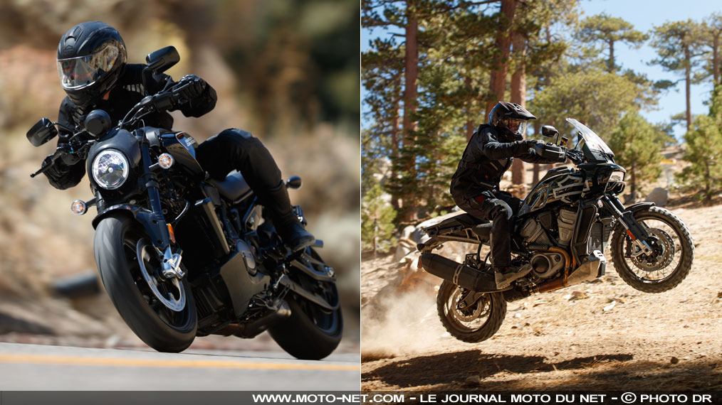Les nouveaux trail Pan America et roadster Bronx Harley-Davidson prévus fin 2020