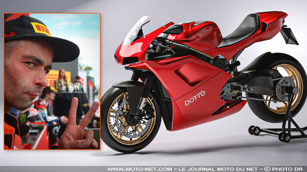 Une Panigale V4 au look de 916 moderne approuvée par Petrucci