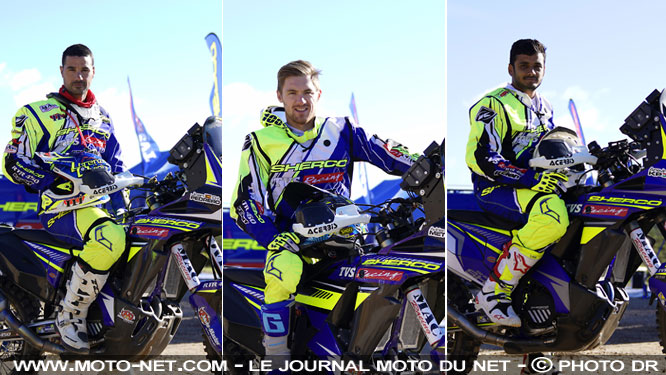 Dakar moto 2017 : Sherco prêt pour le départ
