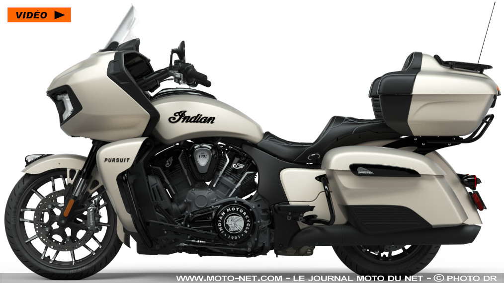 L’inédite Indian Pursuit challenge la Road Glide Limited en 2022