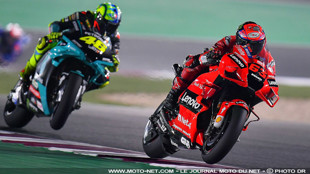 Première pole position 2021 - et de sa carrière - en MotoGP pour Bagnaia