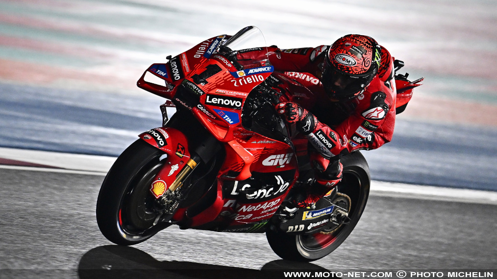 Bagnaia est le n°1 au Grand Prix MotoGP du Qatar 2024