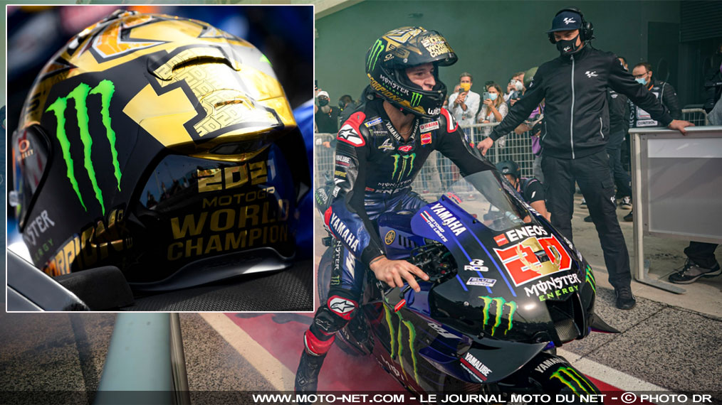 Fabio Quartararo, nouveau n°1 MotoGP, restera un "bon 20"