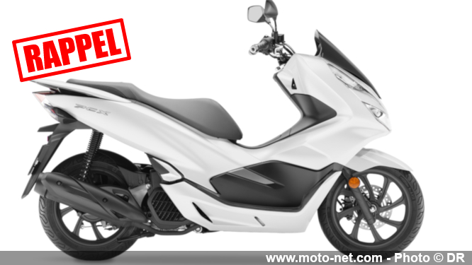 Honda rappelle ses scooters PCX de 2014 à 2017