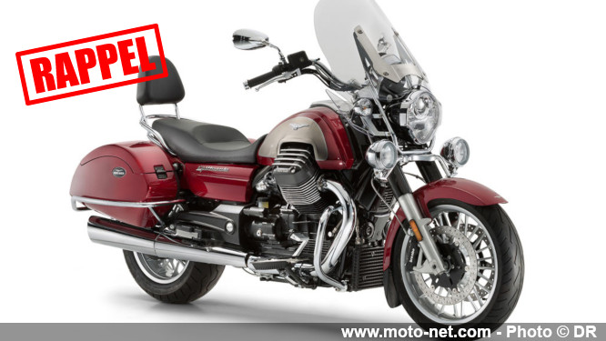 Aprilia et Moto Guzzi rappellent plusieurs motos
