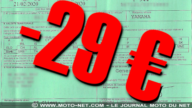 L'UFC-Que Choisir demande une baisse de 29 euros sur les assurances moto