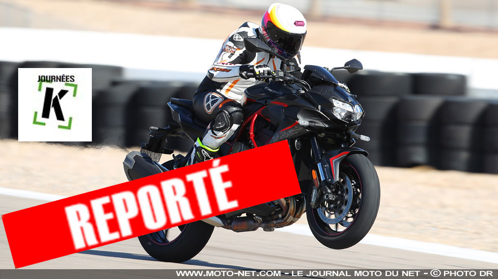Kawasaki reporte à 2021 sa journée K de pilotage sur circuit