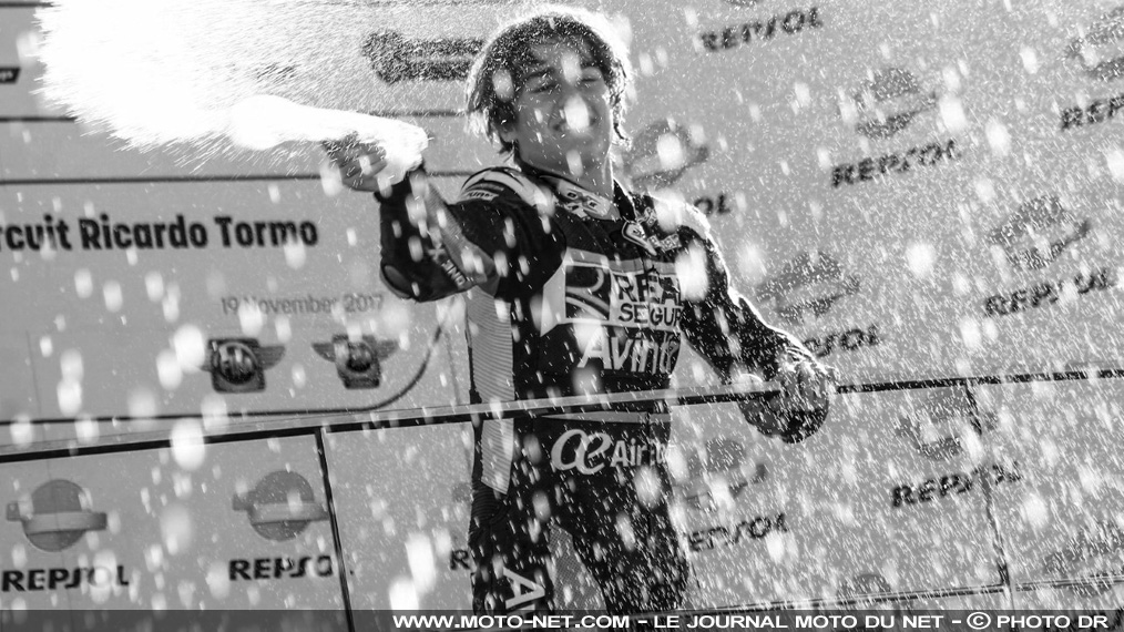 Disparition du jeune pilote espagnol Andreas Pérez à l'âge de 14 ans...