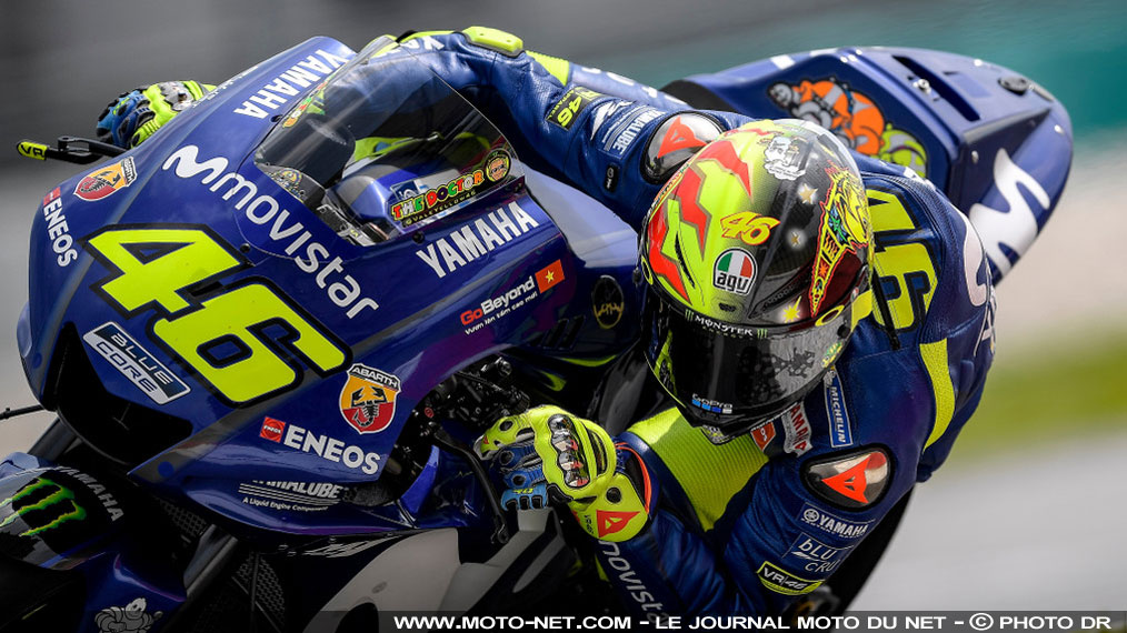 Valentino Rossi renoue avec les couleurs de son premier titre mondial