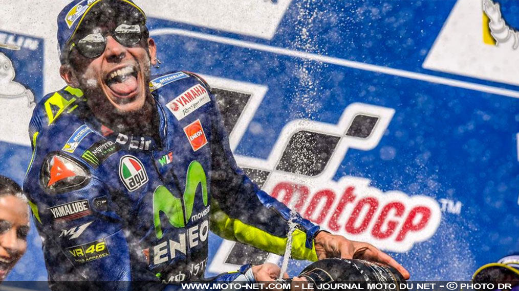 GP d'Australie MotoGP - Rossi (2ème) : "La limite ? Que personne ne tombe et ne se fasse mal !"