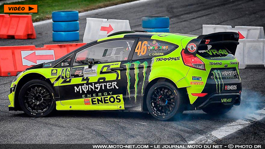 Cinquième victoire de Valentino Rossi au Monza Rally Show