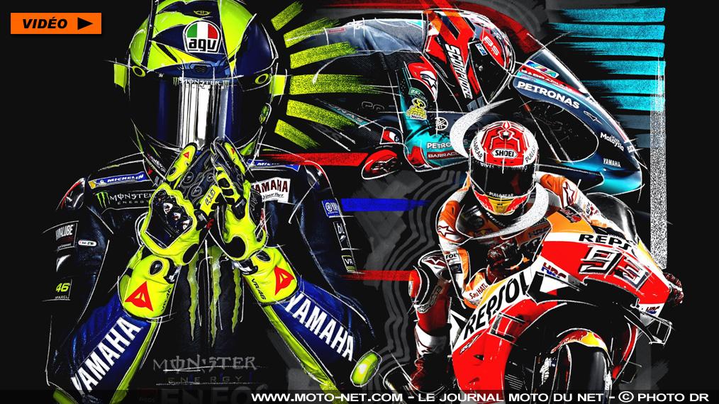 Deuxième Grand Prix moto 2020 virtuel ce dimanche, le 1er pour Rossi