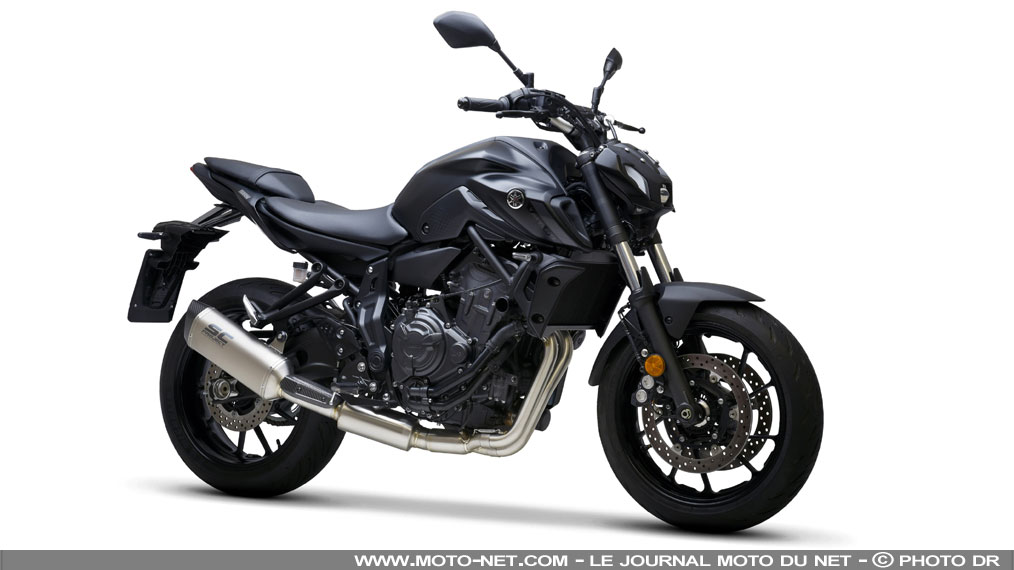 SC Project équipe les Yamaha MT-07 et Tracer 7 sur toute la ligne (d'échappement)