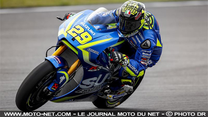 Iannone porte sa Suzuki en tête des essais de Sepang