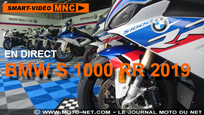 Essai BMW S1000RR 2019 : Smart-vidéo en direct