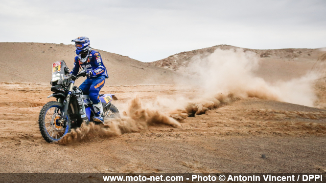 Dakar moto étape 3 : Victoire de Xavier de Soultrait (Yamaha)