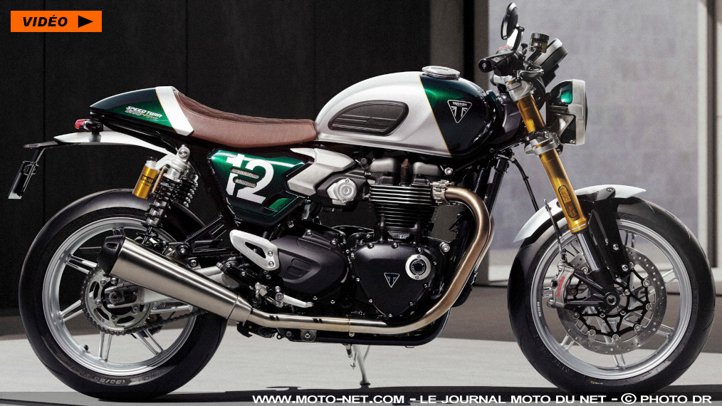 Triumph sert un Café Racer à 65 fans français de Speed Twin 1200