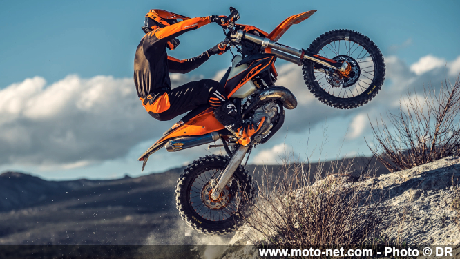 Prix des nouvelles motos d'enduro KTM EXC 2020