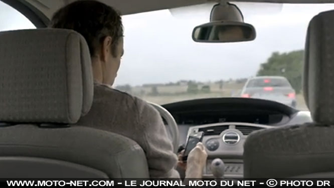 40% des automobilistes continuent à utiliser leur téléphone 