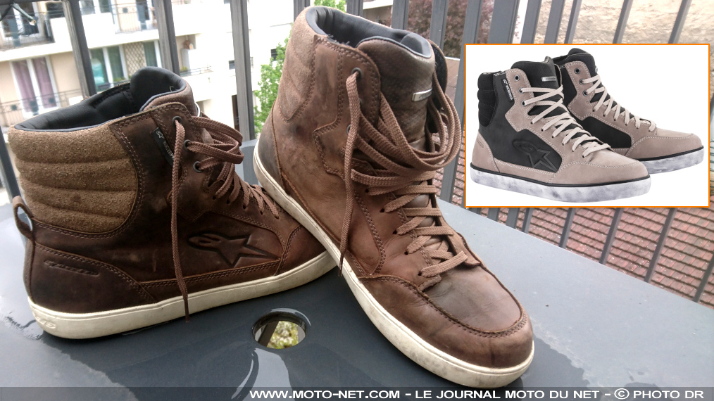 Essai longue durée : baskets moto Alpinestars J-6 Waterproof
