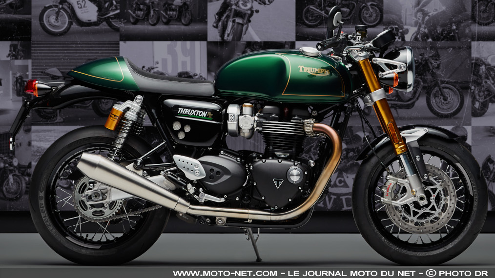 Triumph fait ses adieux à la Thruxton une Final Edition à 160 exemplaires 