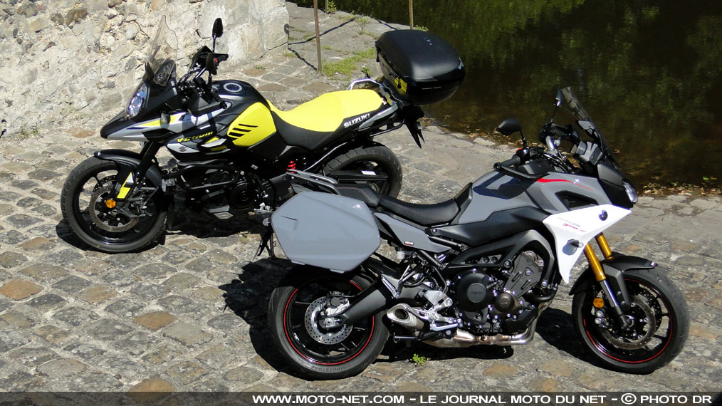 Duel Tracer 900 GT Vs V-Strom 1000 Adventure : services compris