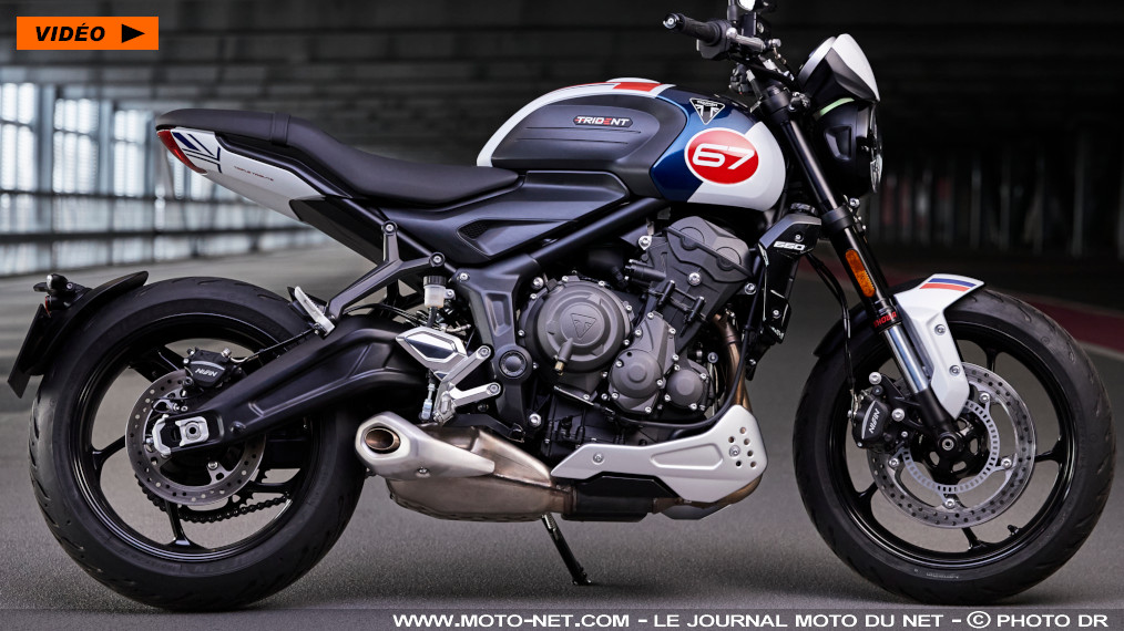 Trident Triple Tribute, une édition spécialement intéressante chez Triumph 
