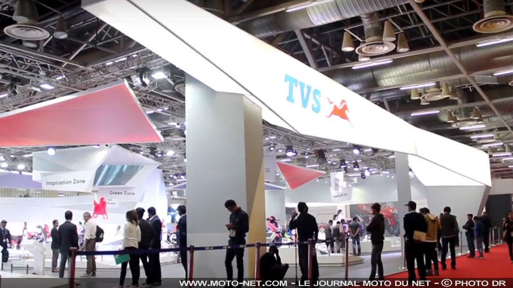 Les deux-roues TVS font le plein d'éthanol, d'électrique et d'hybride