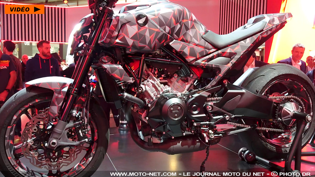 Après le concept, Honda présente le prototype V3R 900 E-Compressor