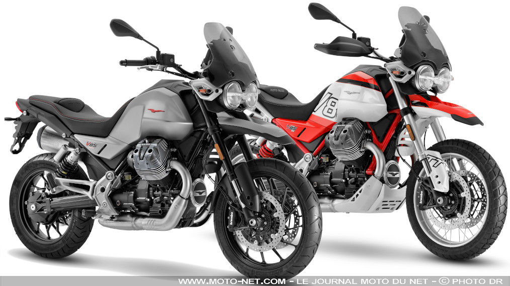 Distribution variable et configuration route pour la Moto Guzzi V85 