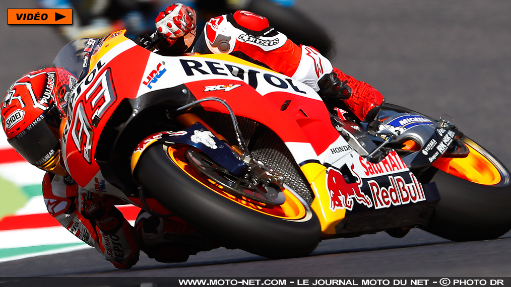 Quand Marc Marquez a-t-il posé le coude pour la première fois ?