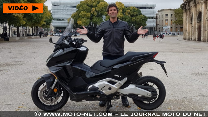 Présentation vidéo du nouveau scooter Honda Forza 750