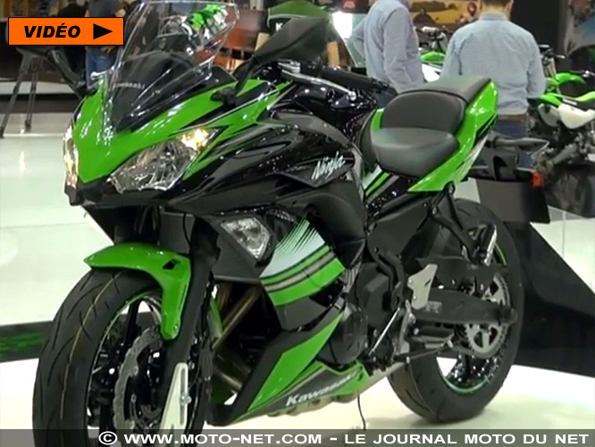 Interview vidéo : les nouveautés Kawasaki 2017 avec Antoine Coulon