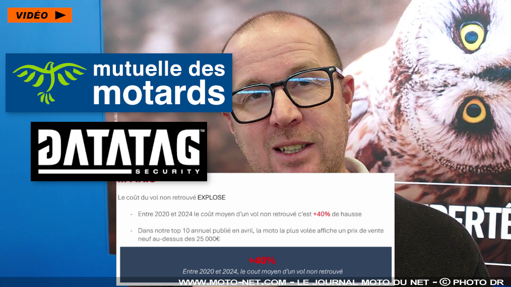 La Mutuelle des Motards innove contre le vol des motos avec Datatag