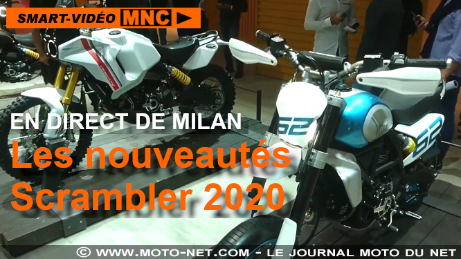 Vidéo : les nouveautés Scrambler au salon de Milan Eicma
