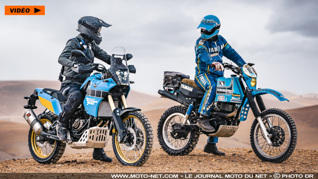 Nouvelle Yamaha Ténéré 700 Rally Edition en hommage aux XT du Dakar