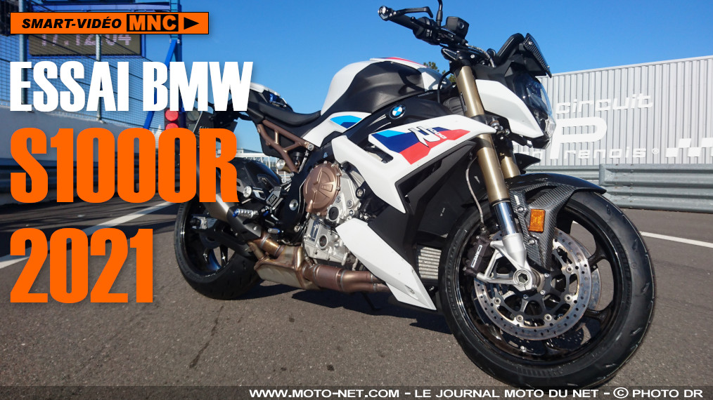 Essai vidéo BMW S1000R 2021 : sur route et sur circuit