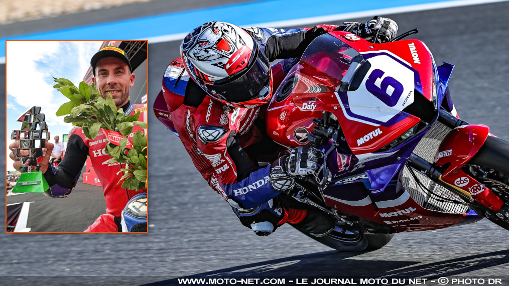 Honda France et Corentin Perolari s'illustrent en World Supersport 2025