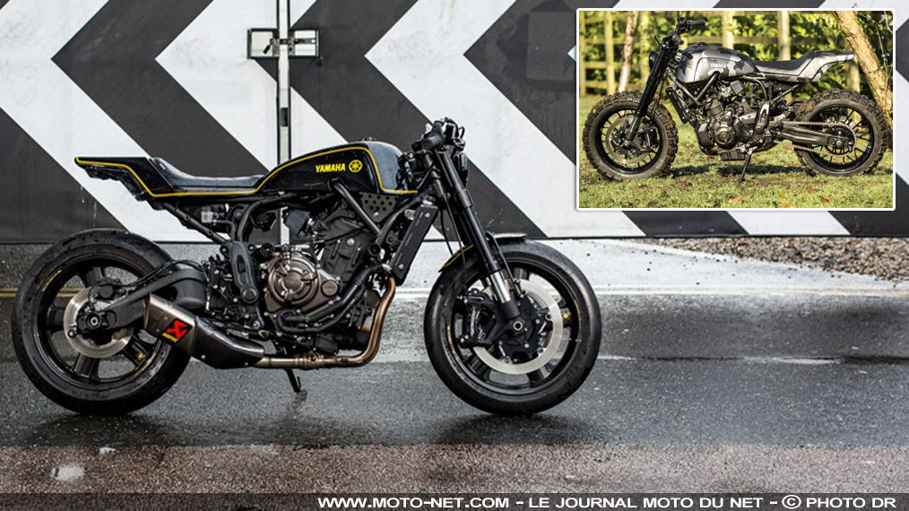 Préparations moto : XSR700 Double Style par Rough Crafts