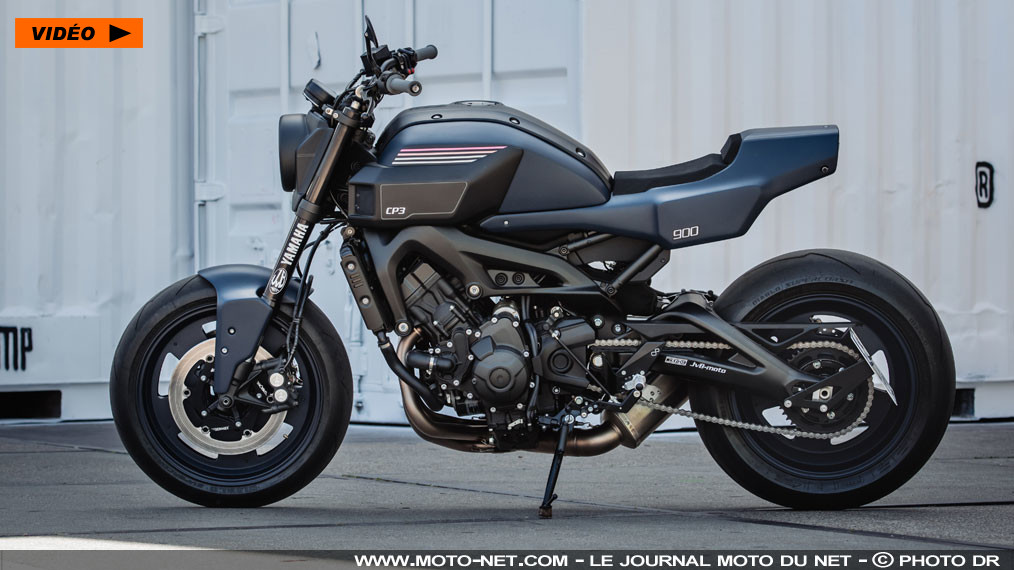 Préparation Yamaha XSR900 CP3 par JvB-moto