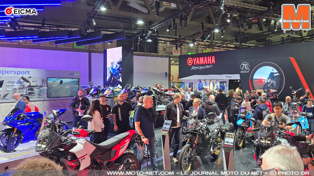 Les nouveautés Yamaha à l'EICMA 2025 en vidéo