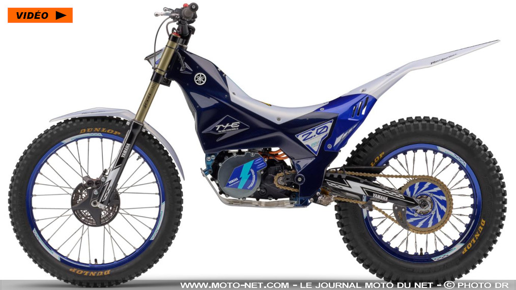 Deuxième charge de Yamaha dans le trial électrique avec sa TY-E 2.0