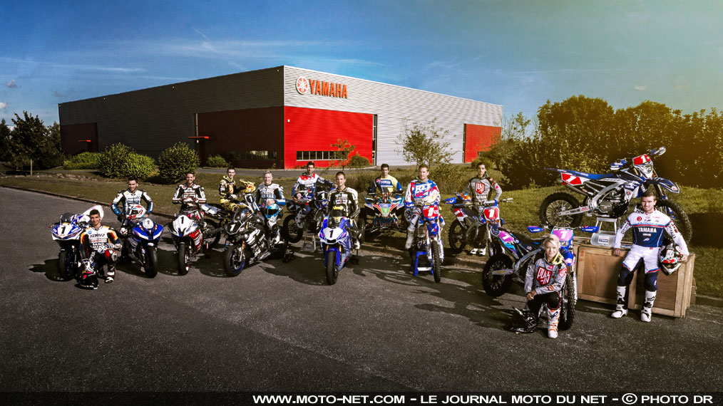 Yamaha titré dans 13 championnats de France en 2016 !