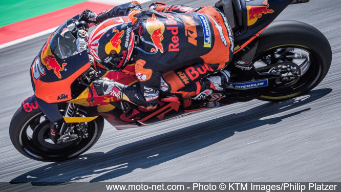 Johann Zarco signe son premier top 10 sur la KTM
